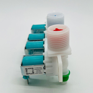 Ensemble de vanne solénoïde d'entrée d'eau à quatre voies pour lave-linge Samsung DC97 15459H 110 120V - Product Image 3