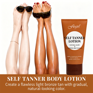 Lotion <span class=keywords><strong>autobronzante</strong></span> naturelle OEM avec collagène et eau de coco, <span class=keywords><strong>crème</strong></span> bronzante sans traces - Product Image 3