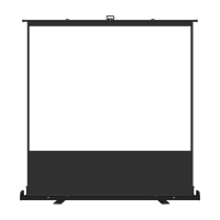 Écran de projection portable de 100 pouces, pliable, blanc mat, en fibre de verre, pour les voyages en plein air, facile à transporter