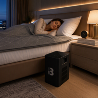 Système intelligent de refroidissement et de chauffage de lit à base d'eau, surmatelas double zone pour la maison, l'hôtel et les marques privées