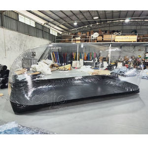 Capsule de voiture portable intérieure extérieure bâche de voiture gonflable transparente à bulles - Product Image 4