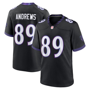 2026 Heren Dames Baltimore Jersey Custom American Football Shirts Gestikte Geborduurde Jeugd Uniformen Sportkleding met Logo's - Product Image 6