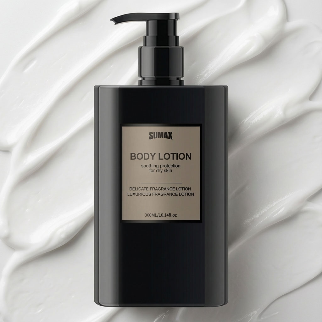Sumax 300ml Nourishing Vitamin C Whitening Perfume Body Lotion for Adult Men Dry Skin Moisturizer Cruelty-Free Non-Greasy