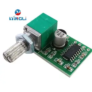 PAM8403 5V digital small power amplifier board with switch potentiometer USB power supply sound effect