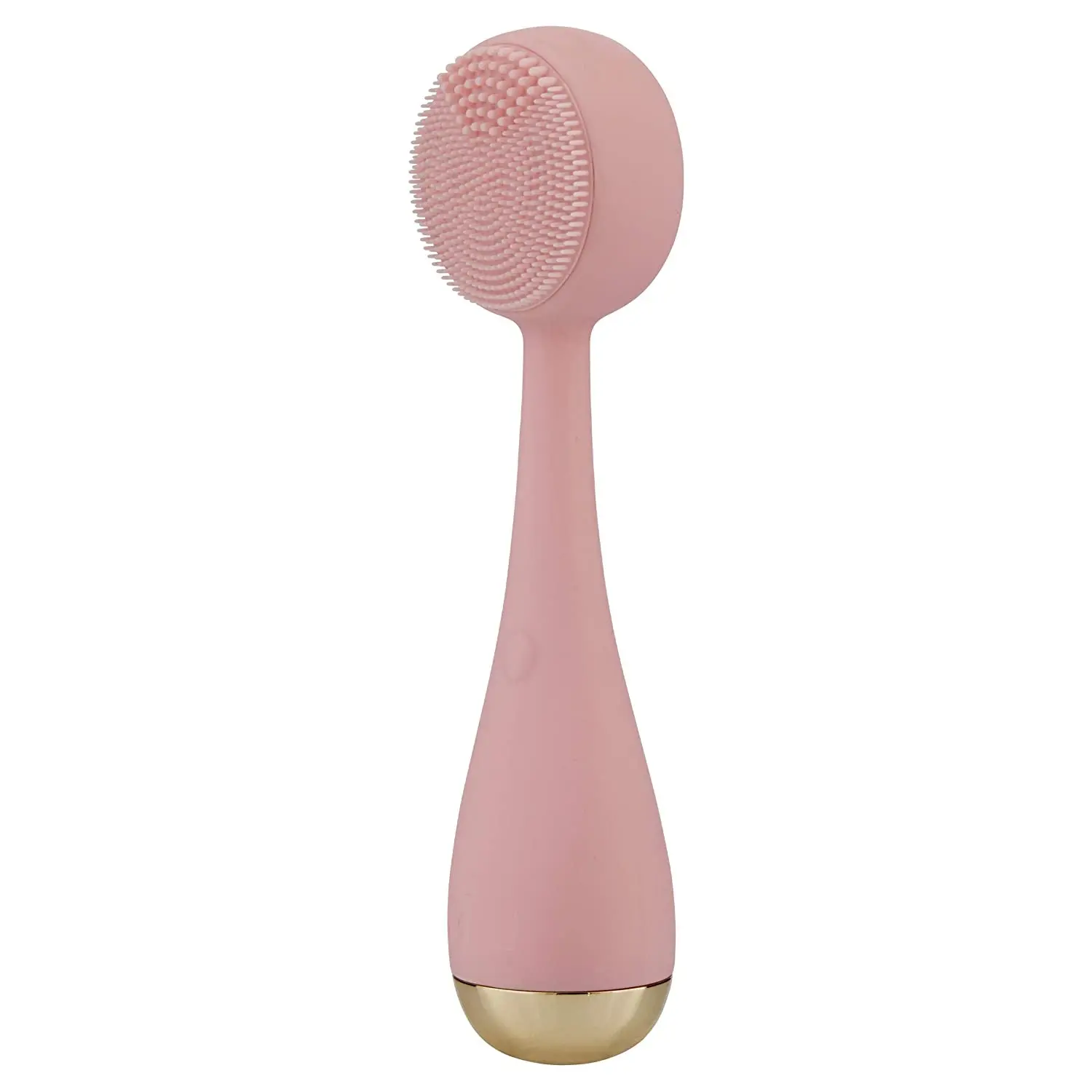 Electric Facial Pore Cleaner Massage Brush Skin Care Facial Deep Cleaning Waterproof Pink Soft Usb Silicone Face Cleansing Brush