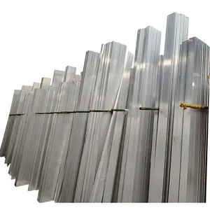Barra plana de alumínio 6061 T6 barra plana de alumínio extrudado com bons preços de barra de alumínio