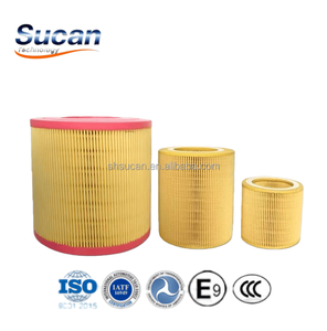 Filtro de Aire Reforzado para Camiones Volvo, Material de Filtro Reforzado, Purifica el Aire de Admisión para Proteger el Motor OE17500256 - Product Image 5