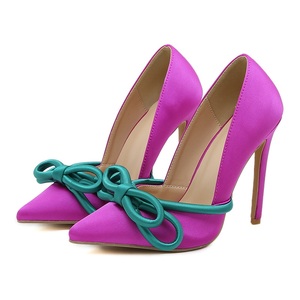 Nuevos Productos de Primavera, Elegantes Zapatos de Tacón Alto con Lazo en Forma de 8, Zapatos de Tacón de Aguja Puntiagudos - Product Image 5