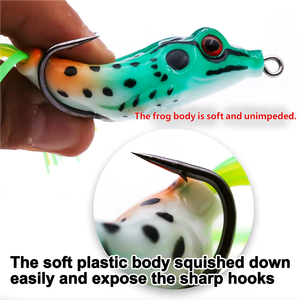 <span class=keywords><strong>ตก</strong></span><span class=keywords><strong>ปลา</strong></span>ด้วยเหยื่อปลอม: ตุ๊กตา<span class=keywords><strong>กบ</strong></span>ธันเดอร์ฟร็อก - เหยื่อเฉพาะสำหรับปลาแบล็คเบส ตุ๊กตา<span class=keywords><strong>กบ</strong></span>ไบโอนิค ออกแบบป้องกันการกัดเฉพาะ<span class=keywords><strong>ปลา</strong></span>แบล็คเบส - Product Image 4