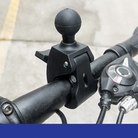 SLKE Collier de serrage rapide industriel à rotule de 1 pouce pour ordinateur, fixation de moto, pince robuste à dégagement rapide