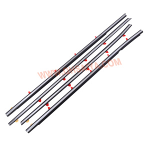 Joint d'étanchéité de porte arrière, garniture de moulure de fenêtre, pièce automobile 72950-S84-A01 pour Honda Accord 1998-2002 CF8 CF9 CG1 CG5 <span class=keywords><strong>CG6</strong></span> - Product Image 6