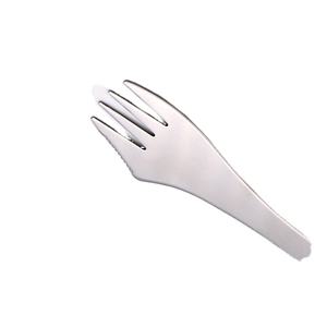Cuillère Fourchette Couteau en métal réutilisable écologique 410 Trinity Vaisselle en acier inoxydable - Product Image 4