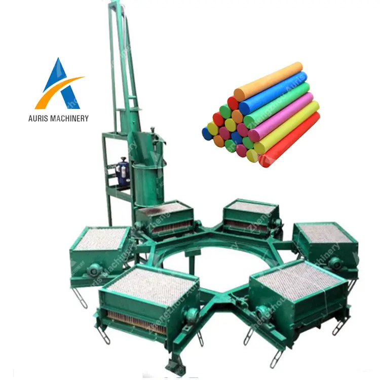 Customized Different Size Colorful Chalk Making Machine School Dustless Chalk Forming Machine