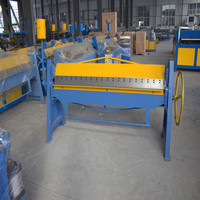 Machine pliante en plaque métallique de 2m, manuel, feuille de Type manuel