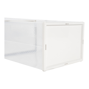 Đa chức năng <span class=keywords><strong>360</strong></span> ° xoay Giày giá có thể gập lại Stackable nhựa Giày hộp lưu trữ với có thể tháo rời ngăn giày tổ chức - Product Image 4