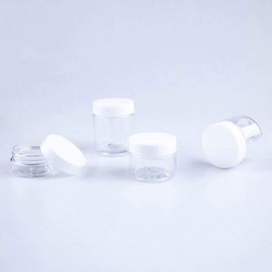 Vente en gros de pots en PET transparents de qualité alimentaire de 3,5 grammes pour herbes sèches et fleurs, anti-odeur, avec bouchon en PP, étiquettes personnalisables, autocollants industriels - Product Image 6
