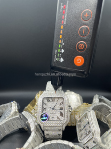 Orologio Meccanico Elegante di Alta Classe con Moissanite VVS, Colore D, Qualità Premium, Collezione Moda Maschile Sofisticata, Design Regale - Product Image 4