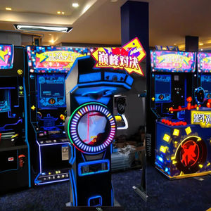 Machine d'arcade de <span class=keywords><strong>boxe</strong></span> électronique à pièces pour adultes, matériel métallique pour centres de divertissement intérieurs - Product Image 5