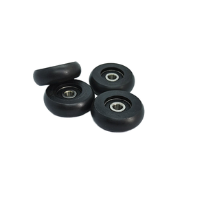 Rodillo de <span class=keywords><strong>polea</strong></span> de plástico popular con correa plana 6*35*11mm, rodamiento de acero inoxidable 626 con sello de goma, personalizable OEM para bote de <span class=keywords><strong>remo</strong></span> - Product Image 1