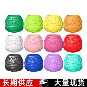 ถ้วยหมึกสักลายยวนหยวน 12 สี พลาสติกแบบใช้แล้วทิ้ง สำหรับอุปกรณ์แต่งหน้าถาวร - Product Image 2