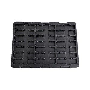 Emballage de plateau blister en plastique personnalisé plateau d'emballage blister PET pour pièces industrielles de produits électroniques