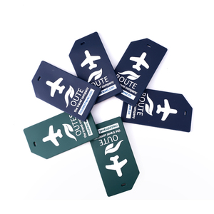 Bán buôn biểu tượng tùy chỉnh số lượng lớn hành lý Thẻ tùy chỉnh Vali tag Silicone hành lý tag đi du lịch PVC Vali ID nhãn - Product Image 6