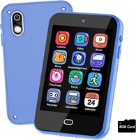 Niños teléfono celular Toy Stories Tarjeta de aprendizaje juegos de música cámaras duales pantalla táctil para niños y niñas regalos de navidad