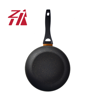 Poêle à frire en Aluminium de 22CM, <span class=keywords><strong>casserole</strong></span> orange, poêle à frire, direct d'usine - Product Image 4