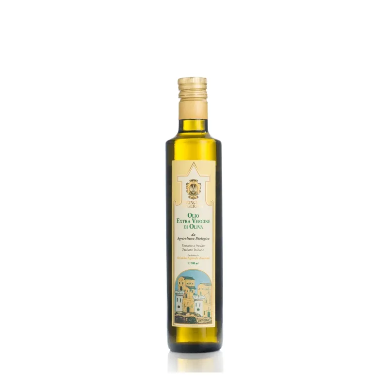 Made In Italy Hot Selling Ready To Be Used 100% Purity Organic Olive Oil For Household Glass Bottles 500Ml