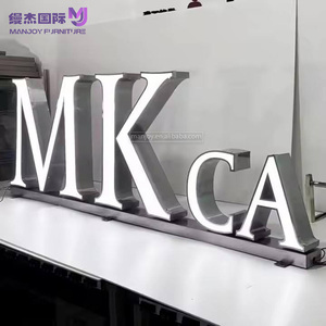 Hot Bán Tùy Chỉnh 3D Epoxy Nhựa Thép Không Gỉ Acrylic LED Sáng Từ Quảng Cáo Mini Logo Ánh Sáng Quảng Cáo Các Tòa Nhà Nhà - Product Image 1