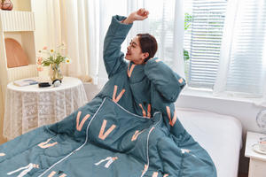 Edredón multifuncional grande de 150x200cm de último diseño con mangas para <span class=keywords><strong>cama</strong></span> de invierno, almohada de trabajo de lectura para persona perezosa para dormir - Product Image 6