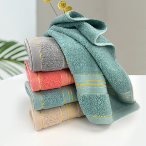 Toallas Faciales a Rayas de Algodón Puro 35x75cm, Toallas Suaves para la Piel, Ideales para Regalo, Hogar, Oficina y Eventos - Product Image 2