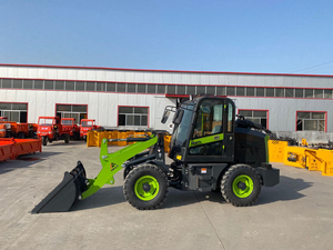 Shandong New 2200kg CE Agriculture Hydraulique Accueil <span class=keywords><strong>Articulé</strong></span> <span class=keywords><strong>Mini</strong></span> <span class=keywords><strong>Chargeur</strong></span> sur Roues <span class=keywords><strong>Mini</strong></span> Machine - Product Image 2