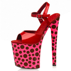 Sandali con plateau di <span class=keywords><strong>scarpe</strong></span> da donna Sexy Super alte da 8 pollici sandali sexy con <span class=keywords><strong>tacco</strong></span> alto 20cm <span class=keywords><strong>scarpe</strong></span> esotiche di moda - Product Image 1