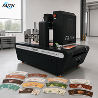 Imprimante jet d'encre industrielle automatique à passage unique Faith pour la personnalisation des manchons de tasses à café