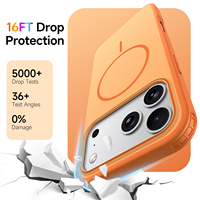 Étui de téléphone antichoc à chargement sans fil pour iPhone 18 17 16 15 14 13, accessoires de luxe pour téléphones mobiles Samsung S26 A57 A56 A55