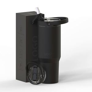 Nuevo Termo de Acero Inoxidable de 32oz con Tapa Desmontable y Asa Plegable, Aislamiento al Vacío, Libre de BPA, Antiderrames, Mantiene la Temperatura de 6 a 12 Horas, Llegada 2026 - Product Image 3