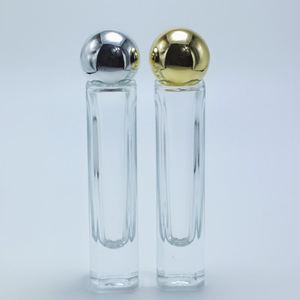 Manufacture Luxury Custom Mini Square Crimp Clear Empty 15ml 30ml Glass Perfume <b>Bottle</b> - Product Image 3
