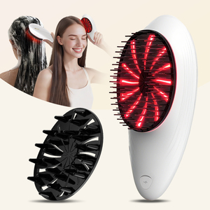 Masajeador de cabeza de cuello completo, relajante, inalámbrico, para el cuero cabelludo, resistente al agua, portátil, eléctrico, dispositivo de masaje de cabeza, vibración - Product Image 6