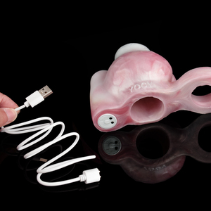 Fabrikpreis FAAK New 3,07 Zoll kleine realistische Haut Wolfpenis Prostata-Massage flüssige Sex-Penis-Hülse biegbares Weiches Spielzeug - Product Image 6