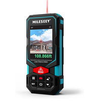 Télémètre laser MiLESEEY S7 330 pieds avec écran IPS 2,4 pouces, capteur d'inclinaison numérique pour la mesure longue portée en extérieur, caméra pointeur