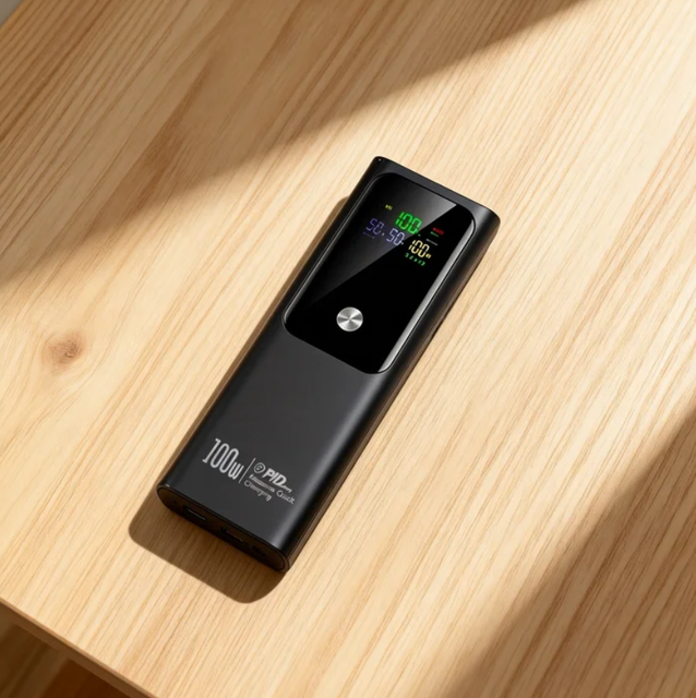 OEM/ODM Focus: Advanced 20000mAh 100W Fast Charge Power Bank with Customizable Display Interface | Factory Direct