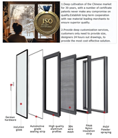 Puerta Corrediza de Aleación de Aluminio Personalizada por Lotes, Rendimiento Estable, Aislamiento Acústico para Grandes Proyectos de Ingeniería Hotelera