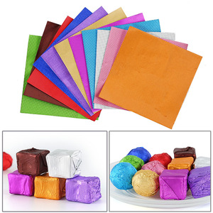 Tùy chỉnh in ấn cấp thực phẩm sô cô la lá giấy gói đầy màu sắc kẹo thiếc lá giấy tùy chỉnh giấy gói sô cô la - Product Image 1