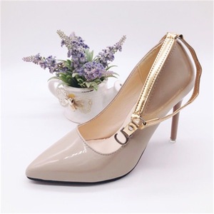 Metal <b>Buckle</b> High Heel Shoe <b>Strap</b> Anti-Slip Ankle <b>Strap</b> For Women Shoes - Product Image 1