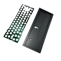 Clavier mécanique personnalisé en aluminium usiné CNC OEM Foshan, boîtier de clavier mécanique, kit de clavier mécanique
