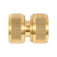 Laiton Offre Spéciale 1/2 "tuyau d'arrosage réparateur réparation mamelon connecteur tuyau d'eau fuite menuisier