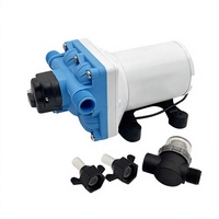 Pompe à diaphragme auto-amorçante HY-304551R 3.0GPM 55PSI 12V, pompe à eau pour applications automobiles et marines, eau douce pour camping-car