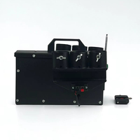 Système de tir pyrotechnique portable avec unité de contrôle, machine à effets pyro froids pour mariages et spectacles, à double mouvement, avec télécommande sans fil