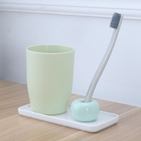 Plateau rectangulaire moderne en céramique blanche pour bijoux, gobelet à gargarisme, rangement simple pour salle de bain, plateau simple pour bougie